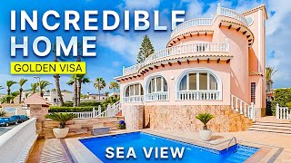 Incredible Villa near the Sea amp privileged location  Real Estate Alegria Spain [upl. by Torry908]