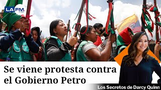 Minga indígena de Cauca y Nariño anunciaron marchas en contra del Gobierno Petro [upl. by Tull503]