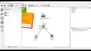 ip dhcp snooping in gns 3 part 1 [upl. by Naelopan]