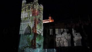 EvoluMental  Forkbeard Fantasy Projection on Exeter Cathedral [upl. by Rebmeced320]