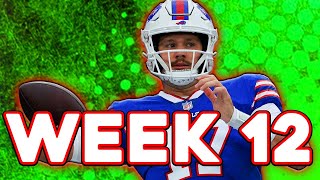 NFL DraftKings Picks  FanDuel Picks Week 12 [upl. by Akenal]