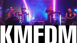 KMFDM quotMegalomaniacquot Live  Pittsburgh Salvation Tour 2015 [upl. by Elvira]