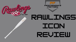 Rawlings Icon Drop 10 10 USSSA Bat Review by 9u Majors player [upl. by Hsizan]