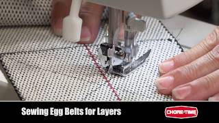 CHORETIME® Egg Belt Sewing [upl. by Schnurr132]