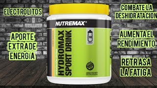 HYDROMAX SPORT DRINK de NUTREMAX [upl. by Leahcimauhsoj]