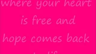 Carrie Underwood  Theres A Place For Us Lyrics [upl. by Mattah282]