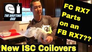 ISC Suspension FC RX7 Coilovers on an FB RX7 Drift Car 2019 Build Update 2 [upl. by Koziara442]