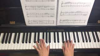 Minuet in G Minor by JSBach  Easy Piano Classics by James Bastien P2627 [upl. by Quar]