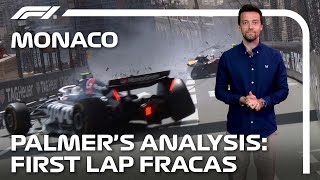 Inside The Opening Lap Drama In Monaco  Jolyon Palmer’s F1 TV Analysis  Workday [upl. by Notgnilra]