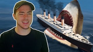 Fish Biologist reacts to quotMegalodon VS Titanicquot [upl. by Anniahs]