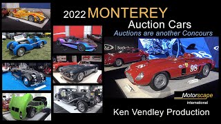 2022 Monterey Auction Cars Ken Vendley Production  Motorscape International [upl. by Sirovat]