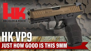 HK VP9 Handgun Review  WOW [upl. by Chemarin670]