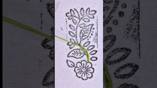 Bullion Knot stitch handembroideryflowerdesign embroidery handembrodiery bullionknot [upl. by Maclean]