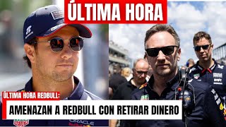 💥PATROCINADORES de RED BULL DEMANDAN RENOVACIÓN URGENTE de CHECO PÉREZ [upl. by Smaoht355]