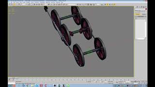 Animating steam loco driving wheels bogie for Trainz A New Era [upl. by Yve]