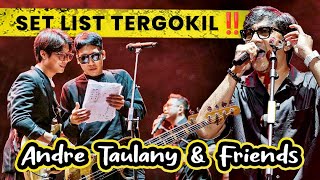 SET LIST TERGOKIL ‼️ Andre Taulany amp Friends Desta Surya Dikta amp Raffi Ahmad di Pestapora 2023 🔥 [upl. by Millhon821]