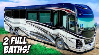 Tour of 25M 2023 Newell Coach 1772 with 2 Baths [upl. by Sherline]