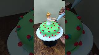 Doll Cake design youtubeshorts shortvideo trending dollcake dollcakedesign [upl. by Rimisac630]