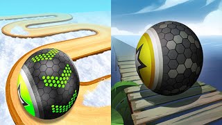 Going Balls VS Rollance Adventure Balls SpeedRun Gameplay Android iOS 16 [upl. by Karlotta850]