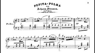 Johann Strauss II  PepitaPolka Op138 [upl. by Zsuedat457]