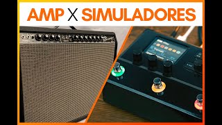 AMPLIFICADORES DE GUITARRA x SIMULADORES  Aguinaldo Ramos [upl. by Norven]