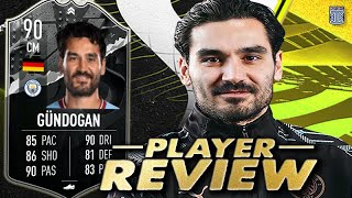 90 SHOWDOWN GUNDOGAN SBC PLAYER REVIEW META  FIFA 23 ULTIMATE TEAM [upl. by Ehcsrop]