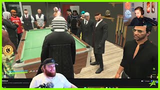 Bustin Reacts to MR K and the CHANG GANG  prodigy gta rp [upl. by Ayaj]