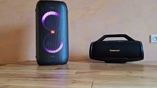 JBL partybox 100 vs Tronsmart bang max 130w [upl. by Giltzow]