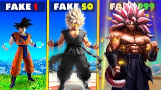 Fake GOKU vs Real GOKU in GTA 5 Story Mode [upl. by Adirahs]