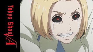 Tokyo Ghoul √A Season 2  Official Clip  Ferocious Biter [upl. by Nek553]