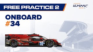 REPLAY  Free Practice 2  ONBOARD 34  4 Hours of Barcelona 2022 [upl. by Aynotal]