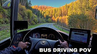 Public Bus driving POV 4k Germany  Kirchzarten to Todtnau automobile bus eurotrucksimulator2 [upl. by Gnas16]