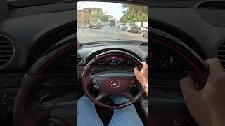 Mercedes CLK 500 V8 acceleration  Brutal Exhaust Sound [upl. by Regine]