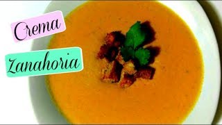 Crema de Zanahoria con Calabaza Fácil de Preparar [upl. by Cormick987]