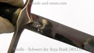 Needle  Schwert der Arya Stark 40115 [upl. by Essilrahc]