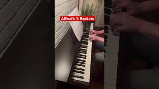 Rockets Alfred’s basic adult piano course level 1 piano by Borédas Dionys [upl. by Wynnie]