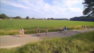 Wandel4daagse dag 2 Hilvarenbeek 2016 [upl. by Agueda]