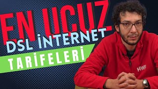 En Ucuz İnternet Fiyatları  Güncel DSL Tarifeler Ocak 2024 [upl. by Kenlee247]