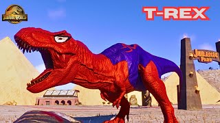 Epic Revolution battles JWE2 10 Deadpool Tyrannosaurus vs 10 Arizona Spinosaurus what is the last [upl. by Derzon908]