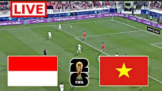 Indonesia vs Vietnam Live Score Ruslt Football  World Cup Qualifiers Asian  Indonesia vs Vietnam [upl. by Dever]