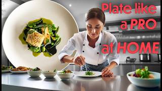 3 SIMPLE Plating tips to IMPRESS Your Guests at HOME RestaurantQuality Results [upl. by Orrocos]