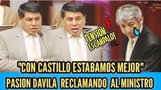 LE REVOLCO PASION DAVILA QUIERE ESCUELEAR AL MINISTRO DE ECONOMIA DEL PERÚ [upl. by Ecirtnahs]