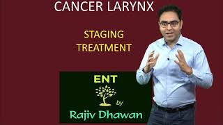 Cancer larynx Tips amp Tricks for Staging amp Treatment  NEETPG NEXT  ENT by Rajiv Dhawan [upl. by Otrebmal]