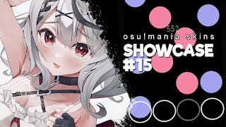 osu mania Circle Skins except Sakamata Chloe Skin  osumania skins showcase 15 [upl. by Asiilanna601]