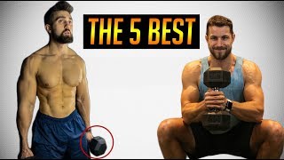 5 Best Dumbbell Exercises For Muscle Gain [upl. by Drusie]