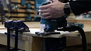 Makita JV103 CXT 108v Brushless Jigsaw  DEMO [upl. by Iroc]