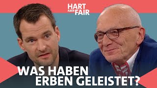 Ist Erben gerecht Johannes Vogel FDP vs Unternehmer Josef Rick  hart aber fair [upl. by Bonis]