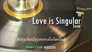 Tena  Love Is Singular Official Audio Lyrics [upl. by Seravaj]