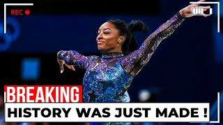 Simone Biles Makes HISTORY AGAIN With NEW VAULT ROUTINE [upl. by Ronnholm]