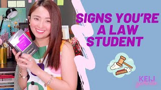 Signs Youre A Law Student  Law School Philippines BuhayLawStudent [upl. by Lytsyrk861]